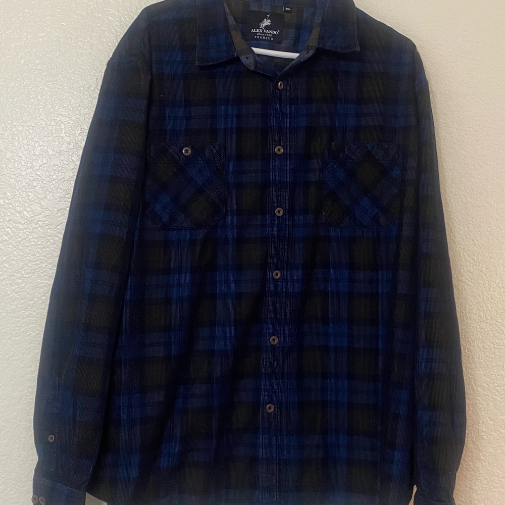 ALEX VANDO PREMIUM Men Long Sleeve Size 2XL